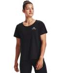 Women's Ua Rush Energy Core Short Sleeve - Black LG