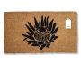 Matnifique Coir Design Doormat - Protea 700 X 400 X 14MM