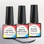 2/3pc Nail Top Coat Gel Set Gel Nail Polish No Wipe Gel Base And Top Coat Matte And Glossy Top Coat Long Lasting Shiny