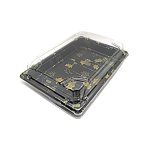Plastic Container W clr Lid 13X19CM
