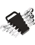 Amazon Basics Flexible Ratcheting Wrench Set - Metric 5-PIECE