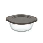 840ML Round Casserole With Lid Clear