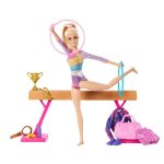 Gymnastics Doll & Accessories Playset With Blonde Fashion Doll
