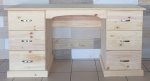 S6 Desk 1500 6 Dr - Raw - Mb Pine