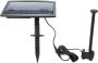 Solar Fountain Pump 2.5W Solar Powered Fountain Solar Panel Kit Outdoor
