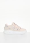 Pierre Cardin Kids Meshed Embellished Star Sneaker - Pink