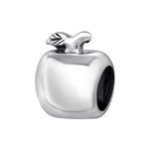 B40-C2876 - 925 Sterling Silver Apple European Charm Bead
