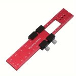 1PC Positioning Ruler Carpenter's Ruler Marking Ruler Angle Ruler 16CM Gauge Measuring Tool Diy