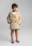 Trench Coat Gisele - Light Pastel Brown