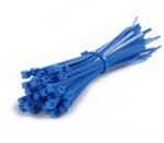 Cable Ties Blue 4.7 X 200MM 100 PKT