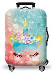 Printed Luggage Protector - Unicorn Dreaming - XL