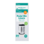 Housebrand Clear Pedal Bin Liners 20 Pack