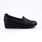 12842 Wide Black - Black 42 Leather