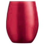 Hiball Glass C&s Primary Red Hiball Tumbler 360ML Set Of 6