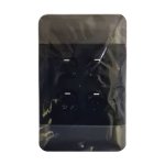 Ineu Black Switch Plate 3 Lever