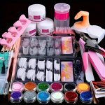 Acrylic Nail Kit For Beginners Complete Manicure Set With Tools And Supplies For Women