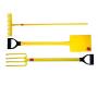 Fork Spade And Rake Digging Combo - Medium Size Lighter Weight