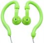 Geeko Hook On Stereo Earphones- Green