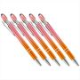 50 Pcs Gradient Metal Ballpoint Pens Touchscreen Ball Pen B
