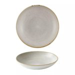 Stonecast Raw Grey Coupe Bowl 24.8CM 12