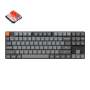K1 Max Ultra-slim Wireless Tkl Mechanical Keyboard Gateron Red Switches