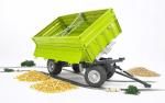 Bruder Toys Bruder Fliegl Three Way Tipping Trailer With Removable Top