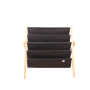 Kids/toddler Bookshelf - Fabric & Wood - Charcoal