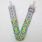 Symmetry Tote Bag Straps Silver Metal - Pastel