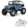 – 1:10 2004 Jeep Lj Clear 12.3" 313MM Body W/trail Cage
