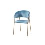 Gof Furniture - Conrad Blue Dining Chair
