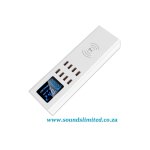 Sl YC-CDA23W 8 Port USB Wireless Charger Station With Lcd Display