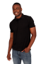 Mens Branded Golfer - Black - S