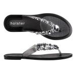 Holster Womens Adele Sandal Clear Graphite