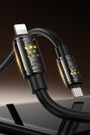 Hoco U143 Type C To Iphone Lightning Zinc Alloy Shell Fast Charging Cable