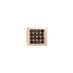 Composable Glam Link Pav Black Rose Finish