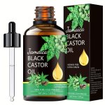 30ML Jamaican Black Castor Massage Essential Oil 100% Castor Essential Oil Suitable For Facial Body And Hair Use Used For Massag