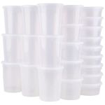 48 Pack Food Soup Containers With Lids Leakproof Bpa Free Microwave Safe