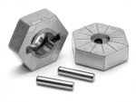 – Hex Wheel Hub 17MM – Silver – Savage