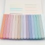 6PCS Aesthetic Pastel Square Highlighter Markers - Chisel Tip No Bleed No Smear - Perfect For Journaling School And Office Use - Great Easter Gift