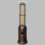Alva Glass Tube Patio Heater - Hammertone GHP26