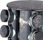 12 Spice Jars With Lids Round Rotating Countertop Spice Rack