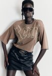 Oversized T-Shirt - Dark Brown renew