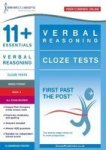 11+ Essentials Verbal Reasoning: Cloze 4 Paperback