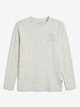Guess Boys Long Sleeve T-Shirt In Light Grey - Beige 14