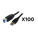 Batch Of 100X Printer Cables - USB 3.0 - Gold Choice