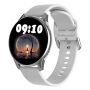 Grey Smart Watch: Blood Pressure & SPO2 Monitor Gift For Her