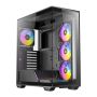 Antec C3 Argb Atx/micro-atx/itx Argb Mid Tower Gaming Chassis - Black
