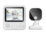 Baby Monitor Camera With 2.8-INCH Ips Screen 2.4GHZ Wi-fi White