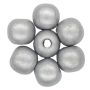 Wood Painted - Round BEADS-30MM - Hole 5-6MM