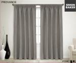 Simon Baker Provance Tape Curtain Stone Various Lengths - Stone W 265 X L 218CM